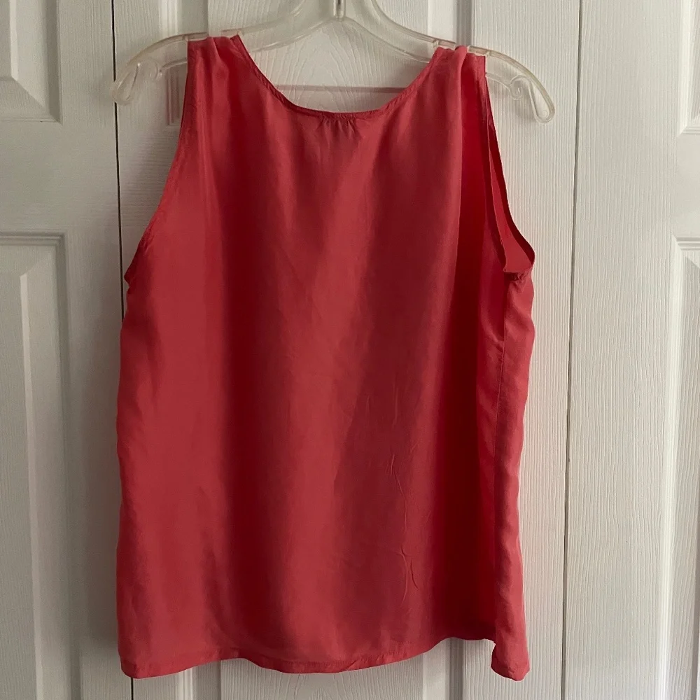 Vintage silk Marguerite Li Tank Top, Small - Picture 4 of 5